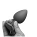 Anal Plug - Black Rose, Anal Butt Plug Sex Toy, Waterproof Adult Toys, 8.5cm