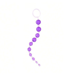 XXXXX   Pull-Bead-Anal-Plug-purple-pvc-31cm