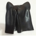 Puppy latex head mask, black