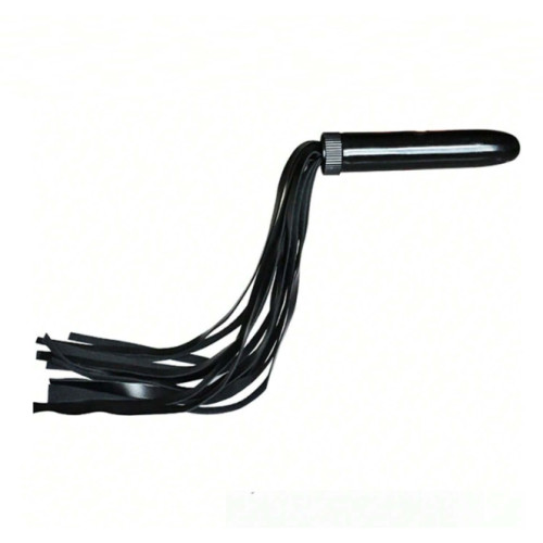 2 in 1 - PU Leather Flogger and dildo Bullet - for Adult sex play