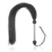 Silicone Whip  Flogger Spanking, black