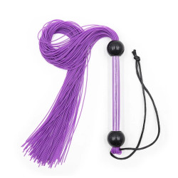 Silicone Whip  Flogger Spanking, purple