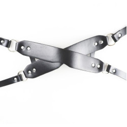 Mask Blindfold Eye Patch, PU Leather