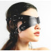 Mask Blindfold Eye Patch, PU Leather
