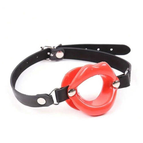 xxxx Mouth gag O-type RED LIPS, adult sex toy, mouth opener