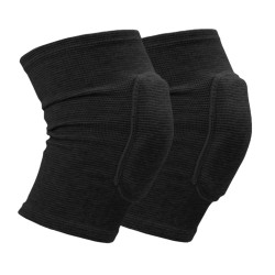 Knee pads, elastic knee protector, black