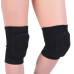 Knee pads, elastic knee protector, black