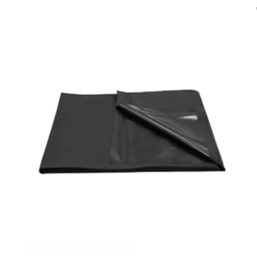PVC Bed Sheets, Waterproof and Hypoallergenic Bed Cover, black, 2,2x1,3m