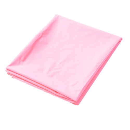 PVC Bed Sheets, Waterproof and Hypoallergenic Bed Cover, pink, 2,2x1,3m