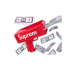 xxxxx Money Gun Supreme, red + 100 Money Gun Banknote