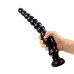 Extra-long bead plug, 27cm, in-depth masturbation device, thick dildo beads men and  female masturbation device, adult product.