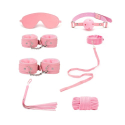 BDSM Restraints Set, Sex Toys for Beginners Pink