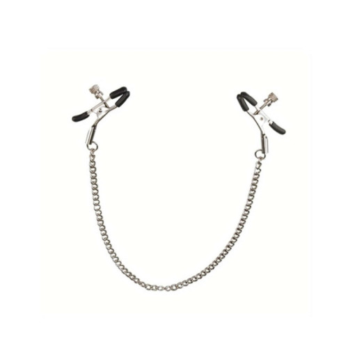 BDSM Nipple Clamps with Chain, Adult Sex Toys