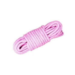 Shibari rope for sexual bondage games, pink, 10m